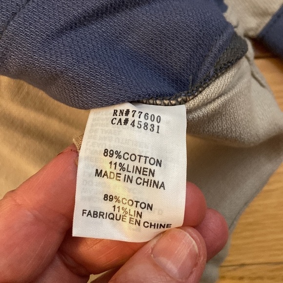 NWT Sandrine Rose Color-block Jacket, cotton/linen mix, size XS - Picture 5 of 6